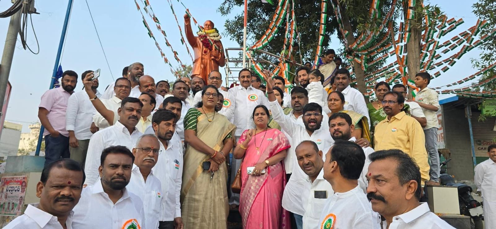 77వ గణతంత్ర దినోత్సవ వేడుకలు మహంకాళి నగర్‌లో ఘనంగా నిర్వహణ