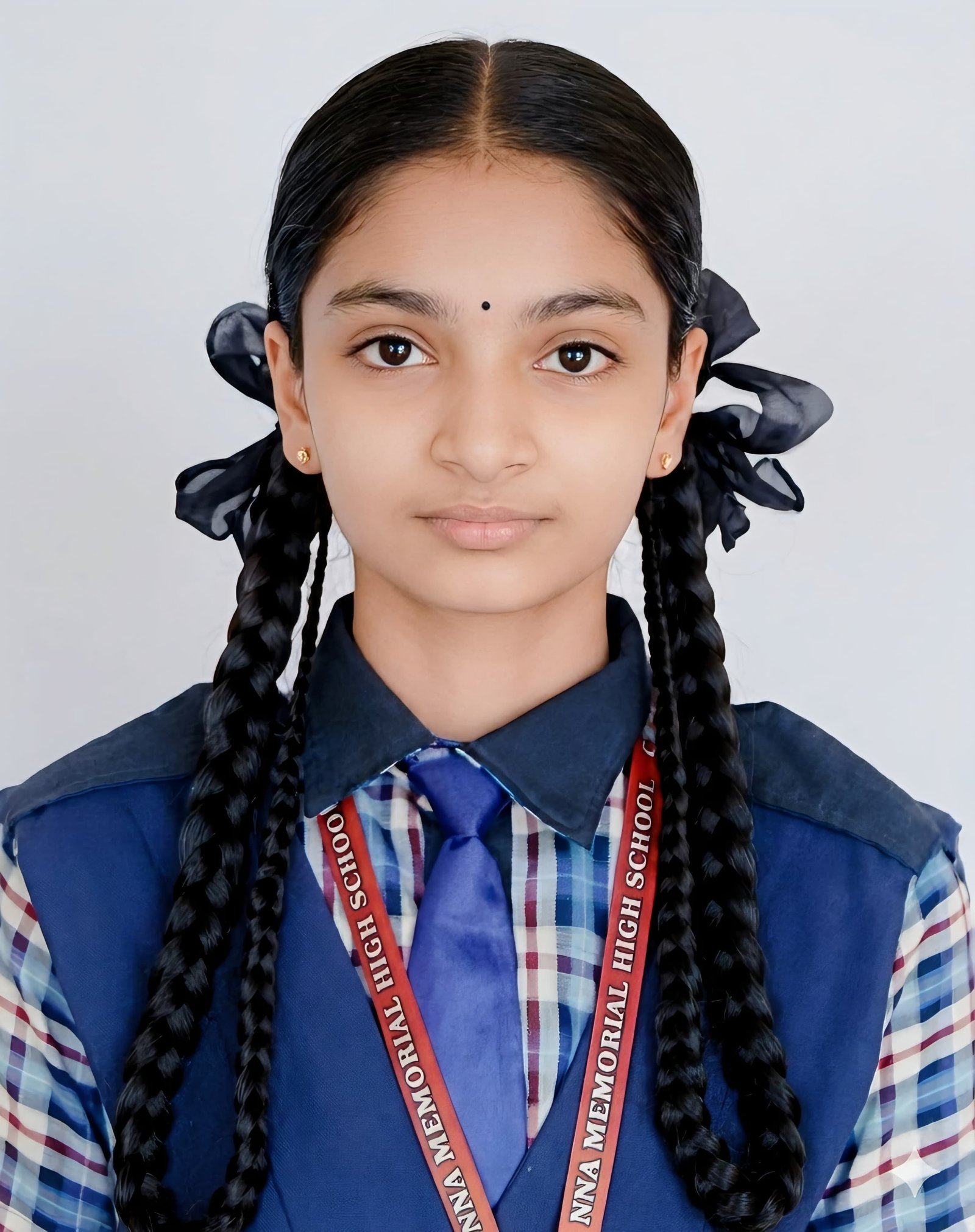 సిబిఎస్ఈ పబ్లిక్ పరీక్షల్లో 100% ఉత్తీర్ణత సాధించిన విద్యార్థిని