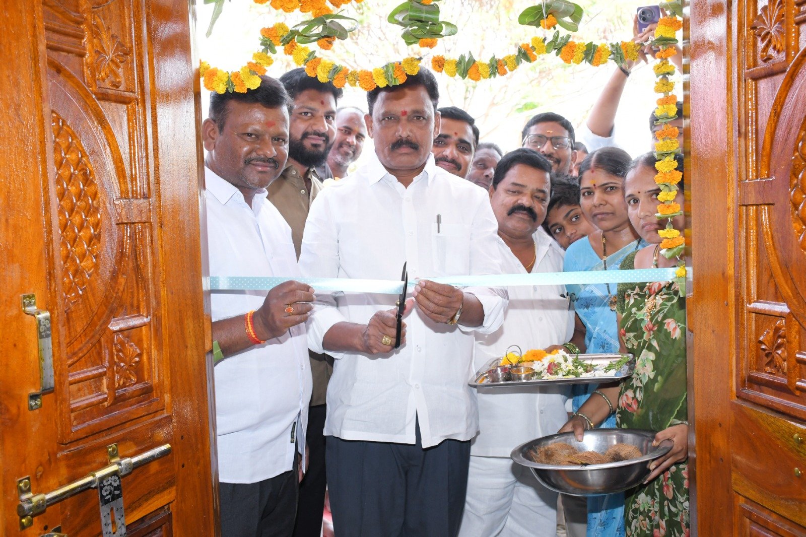 2వ వార్డులో వైభవంగా 'ఇంద్రమ్మ ఇల్లు' ప్రారంభం